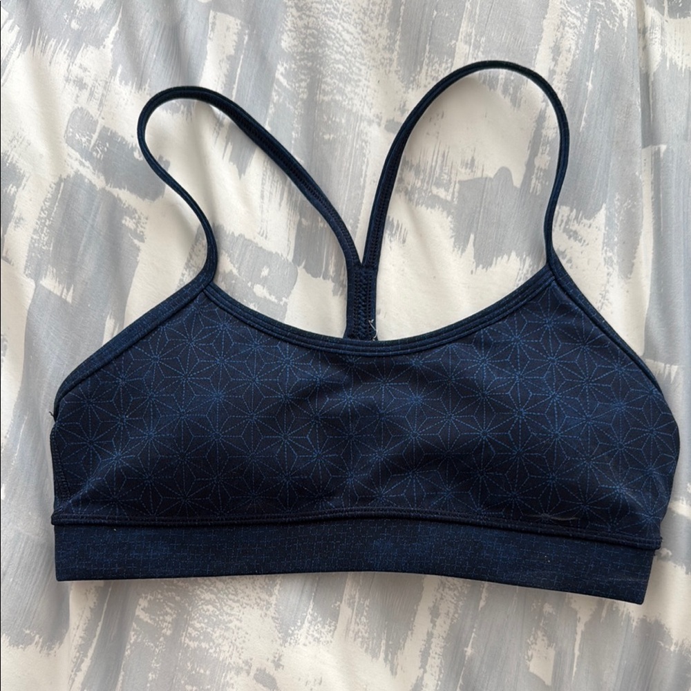 Navy Blue Women's Sports Bra